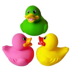 Colorful rubber ducks