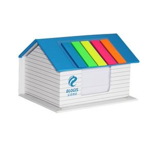 Creative House Shape Desktop Sticky Note Set Memo Pad