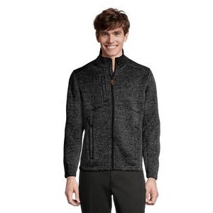 KNOSS Inspire Men's Bonded Sweater Fleece Jacket