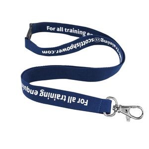 3/4" Polyester heavy duty lanyards w/safety release
