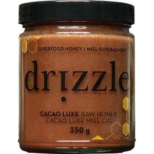 Drizzle Cacao Luxe Raw Honey- 12oz/350g