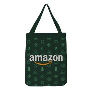 Custom Jacquard St Patrick's Day Knitted Tote Bag