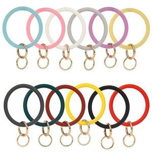 Silicone Bracelet Buckle Lanyard Key Chain