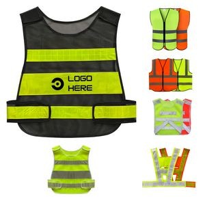 Lightweight Safety Vest With Reflective Strips