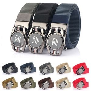Outdoor Automatic Buckle Belts For Men