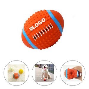 Latex Football Puppy Chew Toy with Funny Sound