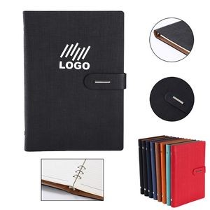 Soft Leather Business Journal Notebook