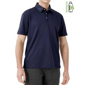 Repreve Men's 100% Recycled Polyester Polo Short Sleeve Shirt