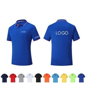 Economic Short Sleeve Team Clothing Polo Shirt