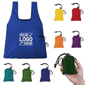 Collapsible Shopping Bag w_ Carabiners