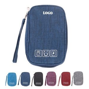 Cable Organizer Bag with Multiple Compartments