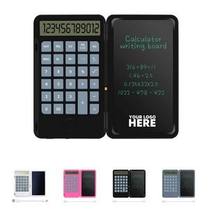 Calculator Notepad with LCD Writing Tablet
