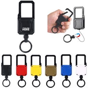 Magnetic Retractable Keychain