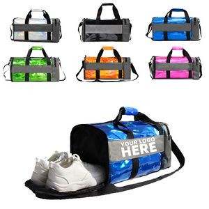 Laser PU Leather Gym Tote