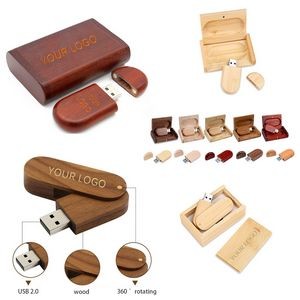 Bamboo Wood USB Flash Drive