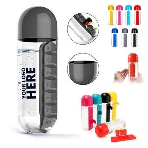 Daily Pill Box Water Bottle