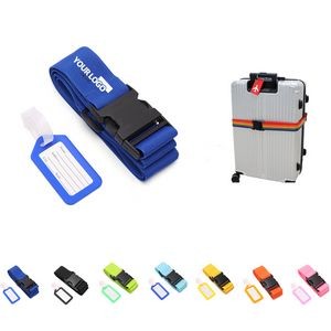 Silicone Luggage Label And Tag Set