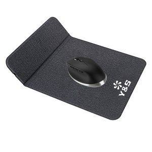 Wireless Charger Mouse Pad With Kickstand