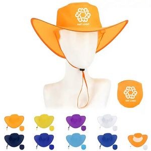 Folding Cowboy Hat with Pouch