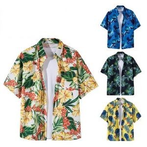 Custom Hawaiian Beach Short Sleeve Men Shirts