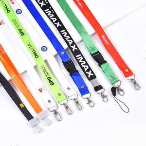 3/4" Lanyard With Lobster Clip