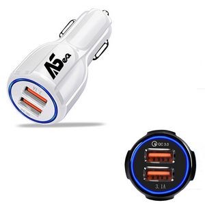 Dual Ports Quick Car Charger