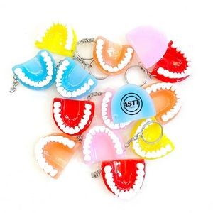 Funny Resin Tooth Keychains