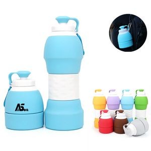 580Ml Collapsible Silicone Water Bottle