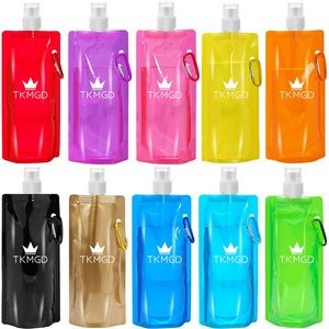17 oz Collapsible Water Bottle