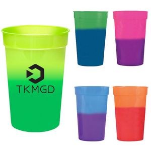 8 Oz Color Changing Stadium Cups