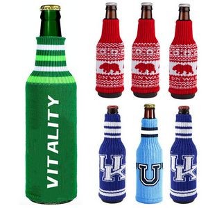 Knitted Beer Bottle Sleeve Sweater