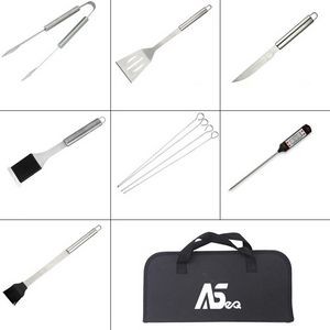 10 Pieces BBQ Utensils with Packing Bag