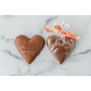 For My Valentine Heart Dark Chocolate