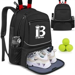 Large Racket Bags With Insulated Pocket