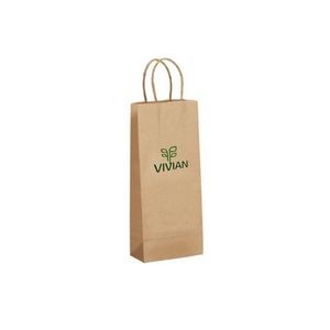 Recycled Tan Brown Paper Shopping Bag