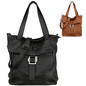 Genuine Leather Tote Shoulder Bag for Women