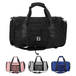 Nylon large capacity portable sports and fitness bag