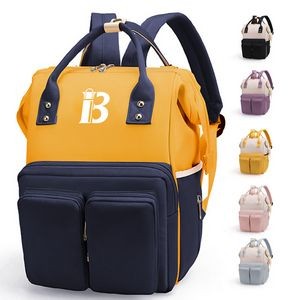 Oxford Shoulder Mommy Bag Backpack