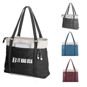 Canvas Lightweight Laptop Tote Bag for Work