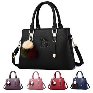 Pu Leather Stylish Versatile Handbag Crossbody Bag