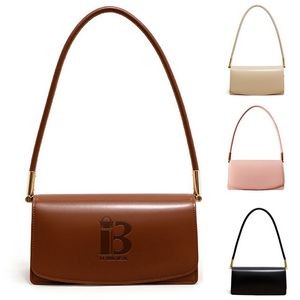 Genuine Leather Shoulder Tote Bag for Women