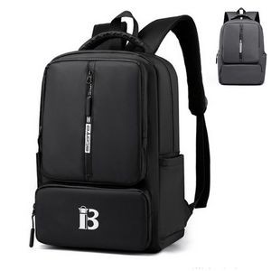 Oxford Business Commuter Backpack With USB Charging Port