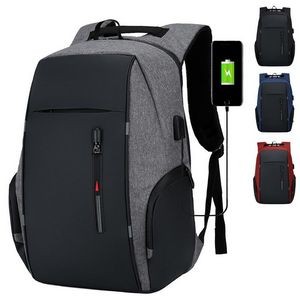 Laptop Backpack W/ Usb Charging Port