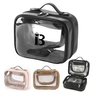 Transparent Waterproof Makeup & Toiletry Bag
