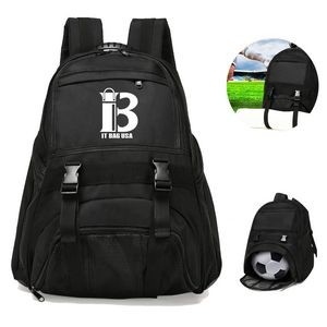 Large Soccer Backpack Lightweight Basketball Bag