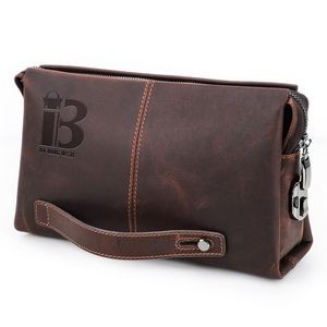 Genuine Leather 8-inch computer Waterproof Messenger Bags