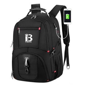 Backpack With Usb Charging Port Fit 17 Inch Laptops