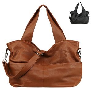 Women's Soft Genuine Leather Tote Bag