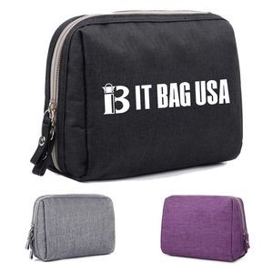 Polyester Travel Toiletry Bag for Men and Women
