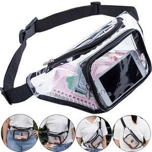 Clear Fanny Waist/Chest /Sling/Crossbody Pack